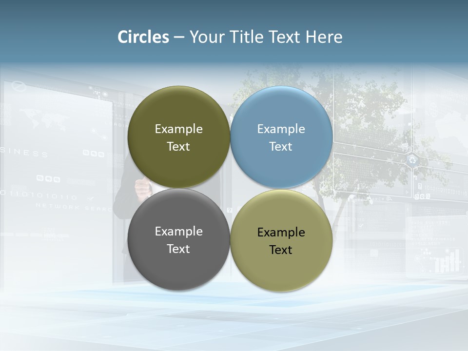 Innovation Multimedia Network PowerPoint Template