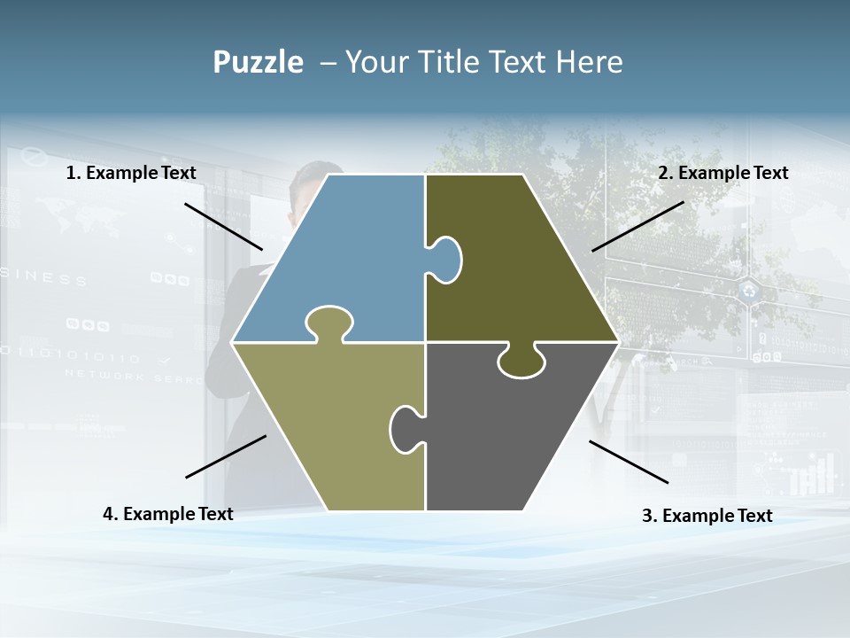Innovation Multimedia Network PowerPoint Template