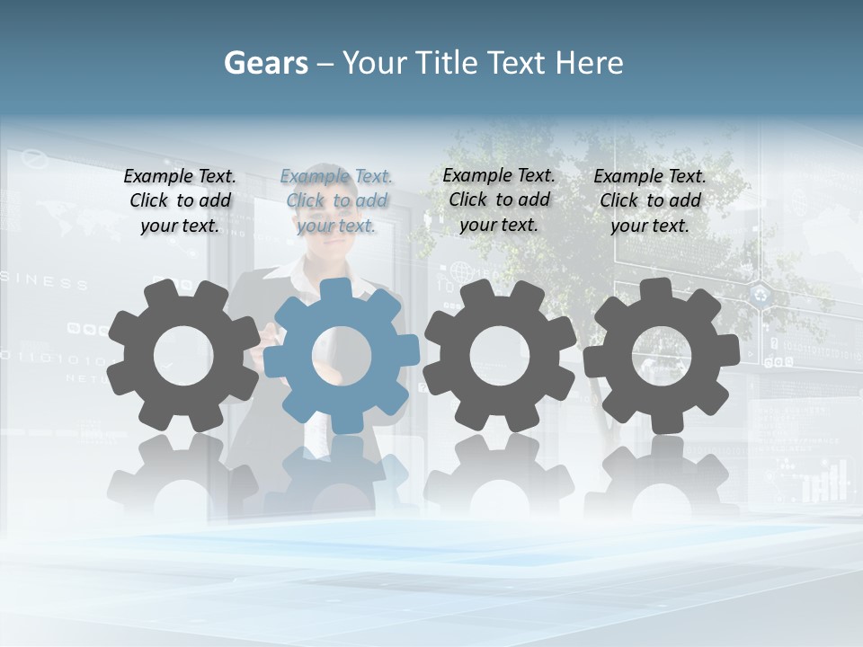 Innovation Multimedia Network PowerPoint Template