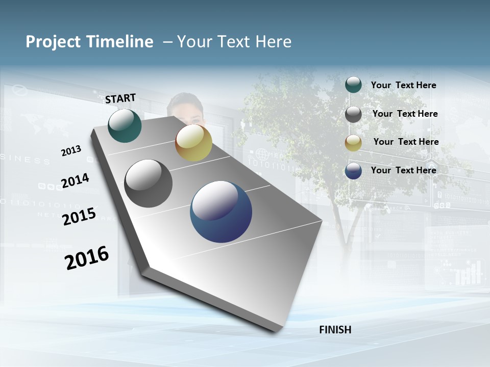 Innovation Multimedia Network PowerPoint Template