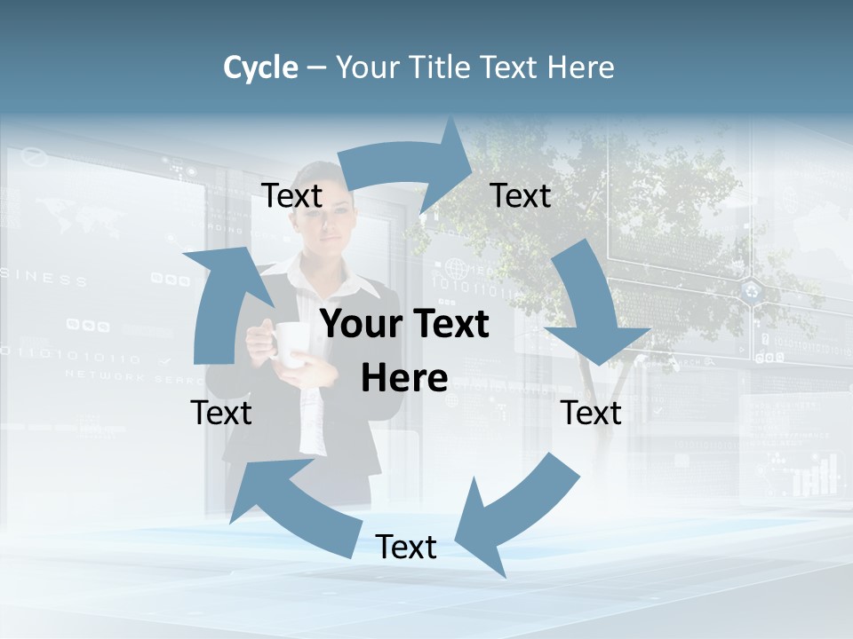 Innovation Multimedia Network PowerPoint Template