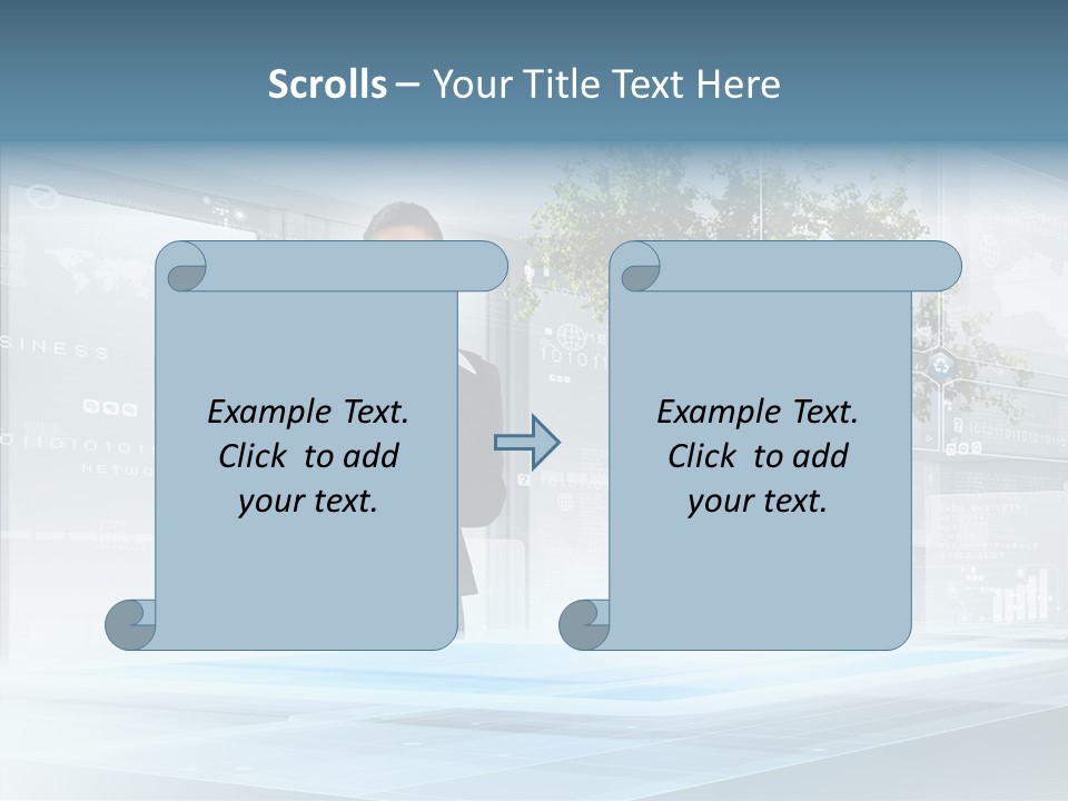 Innovation Multimedia Network PowerPoint Template