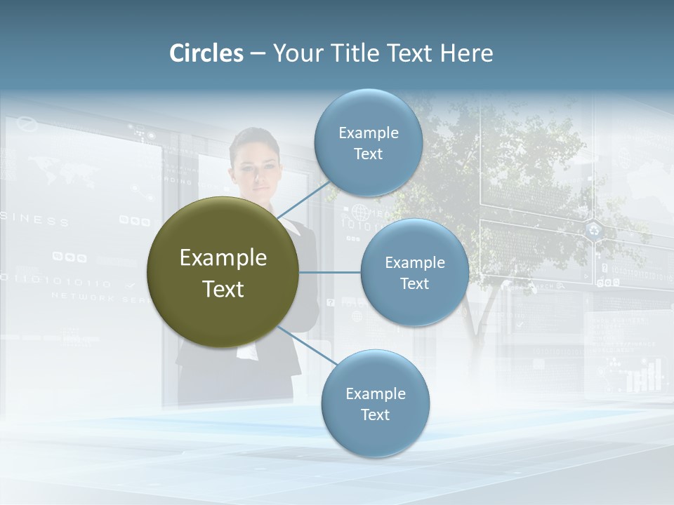 Innovation Multimedia Network PowerPoint Template