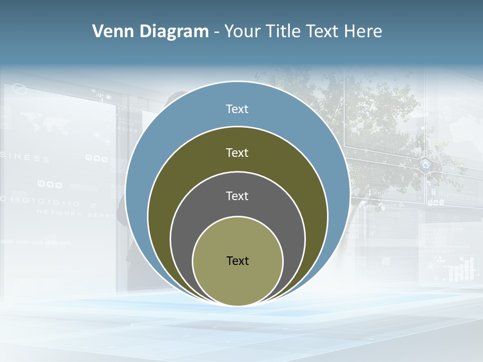Innovation Multimedia Network PowerPoint Template