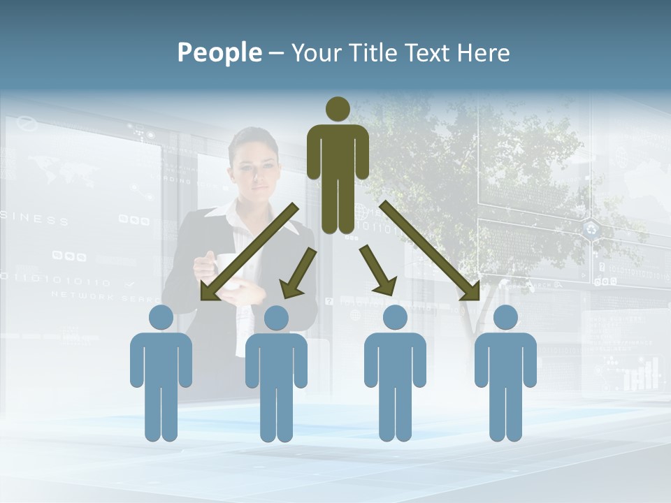 Innovation Multimedia Network PowerPoint Template