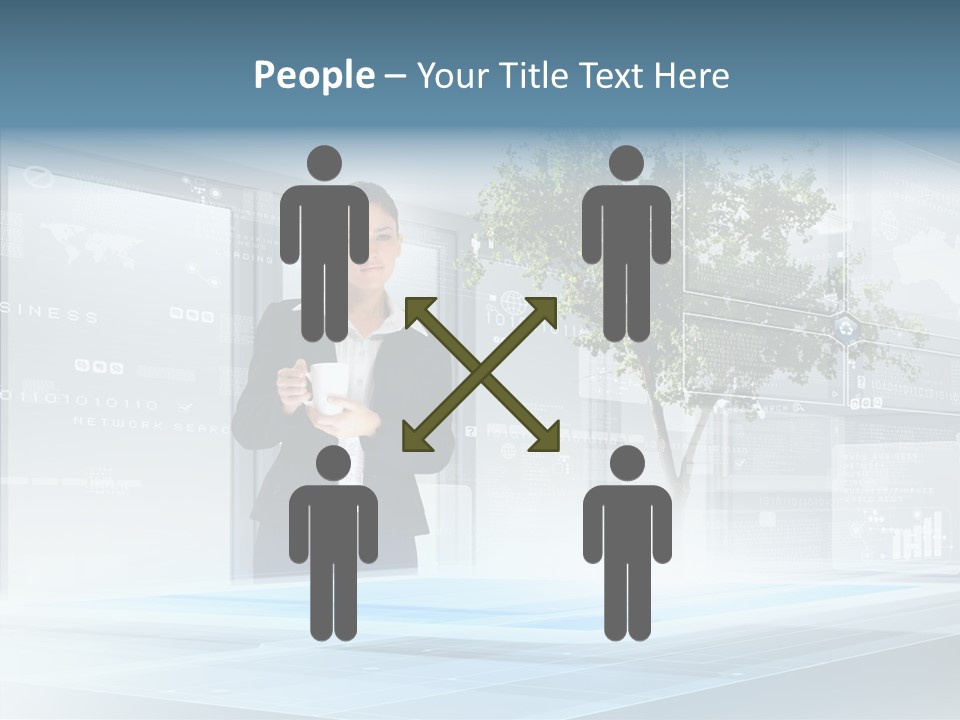 Innovation Multimedia Network PowerPoint Template