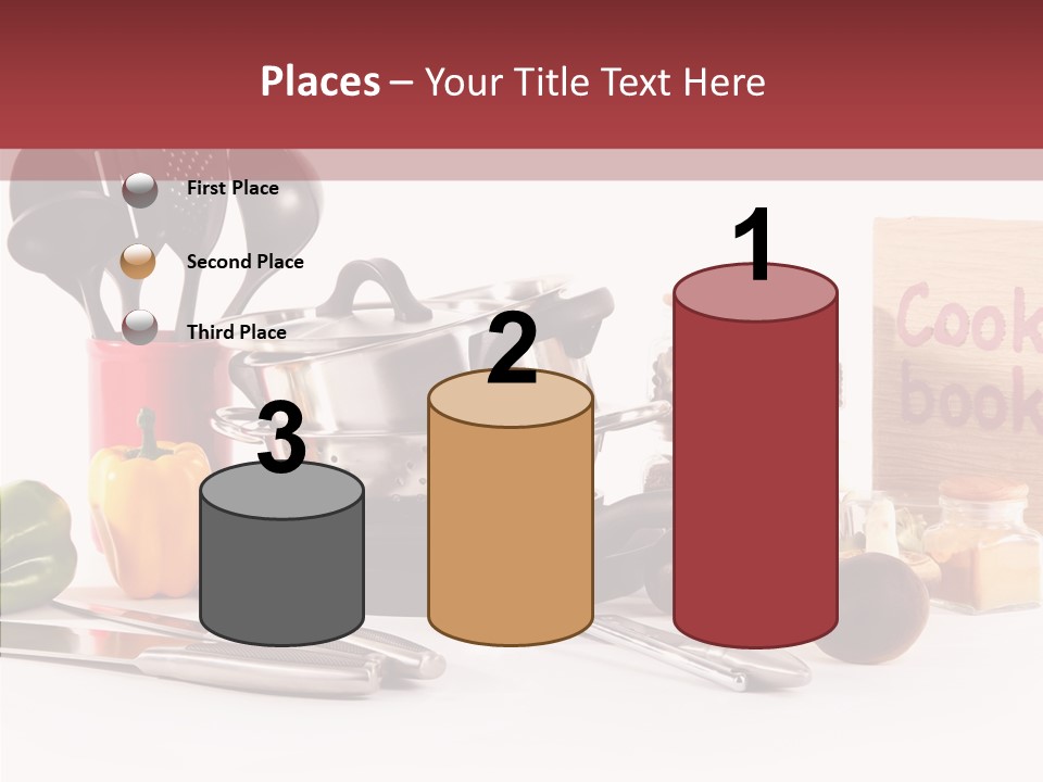 Clean Dinner White PowerPoint Template