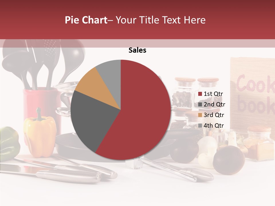 Clean Dinner White PowerPoint Template