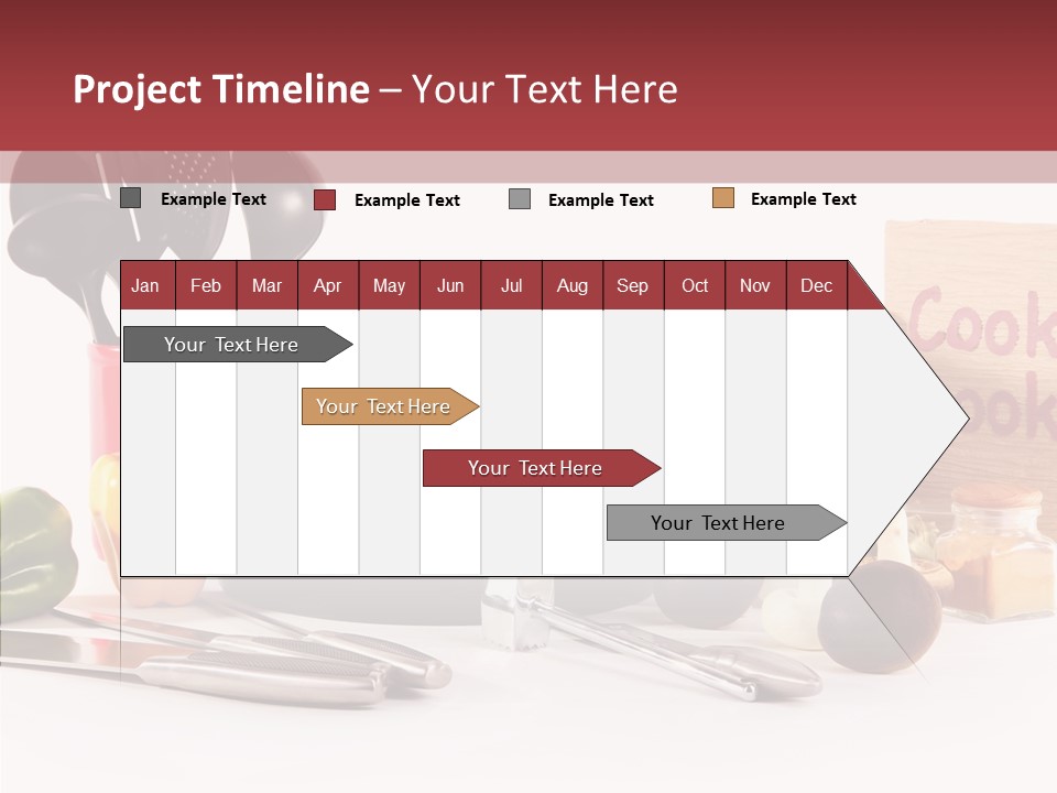Clean Dinner White PowerPoint Template