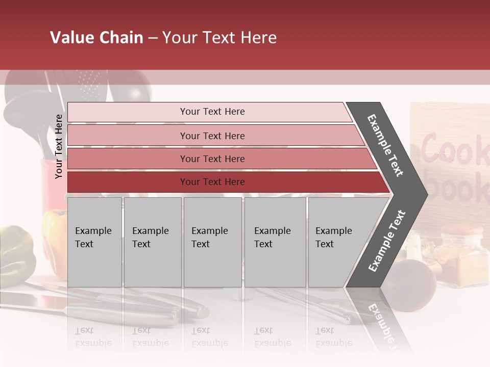 Clean Dinner White PowerPoint Template