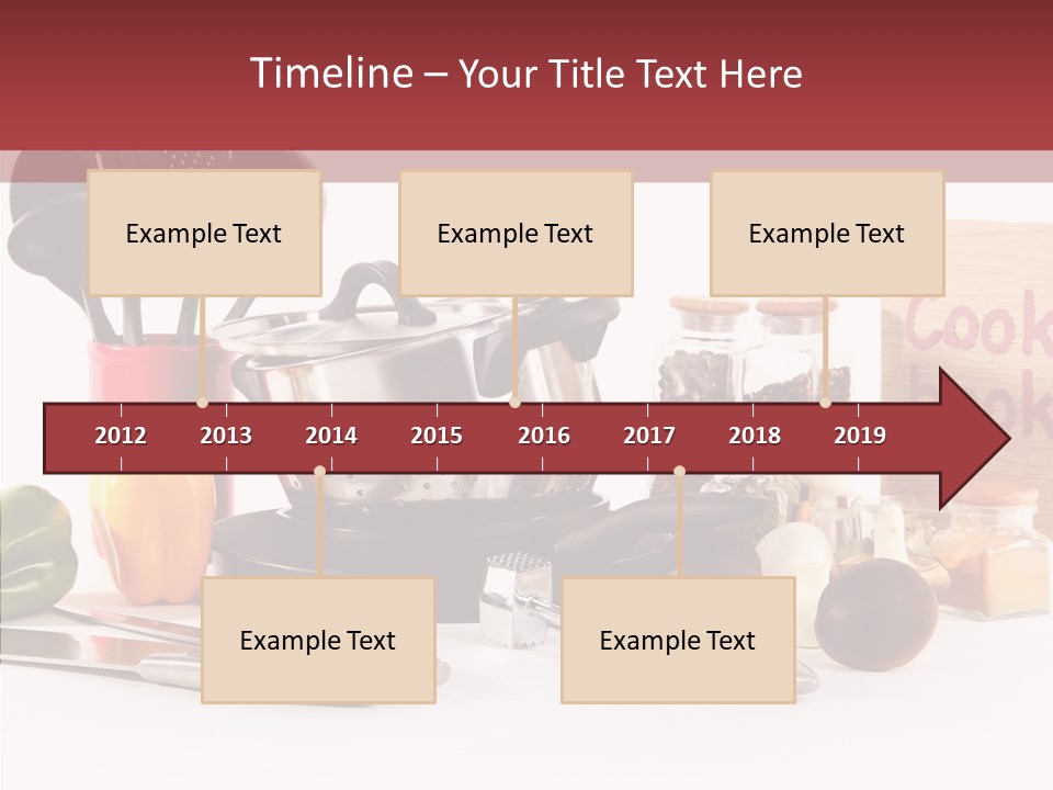 Clean Dinner White PowerPoint Template