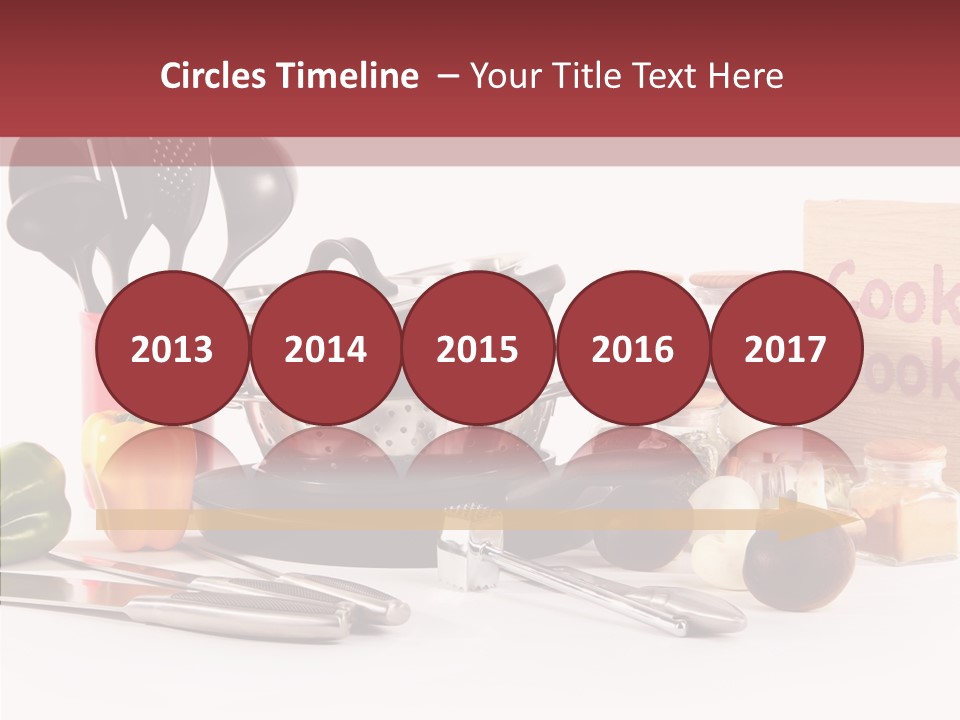 Clean Dinner White PowerPoint Template