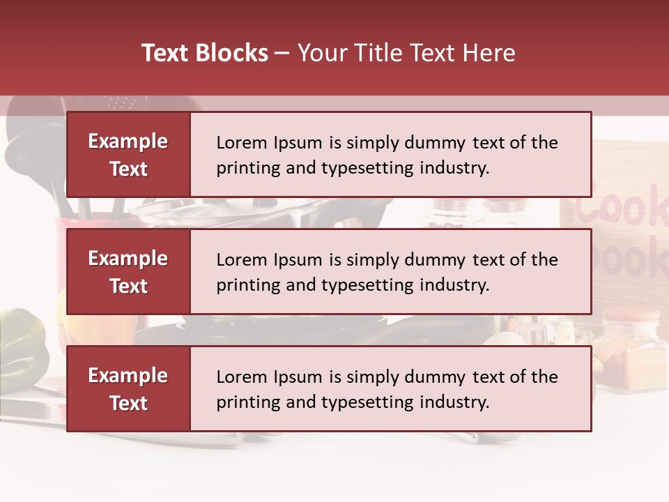 Clean Dinner White PowerPoint Template