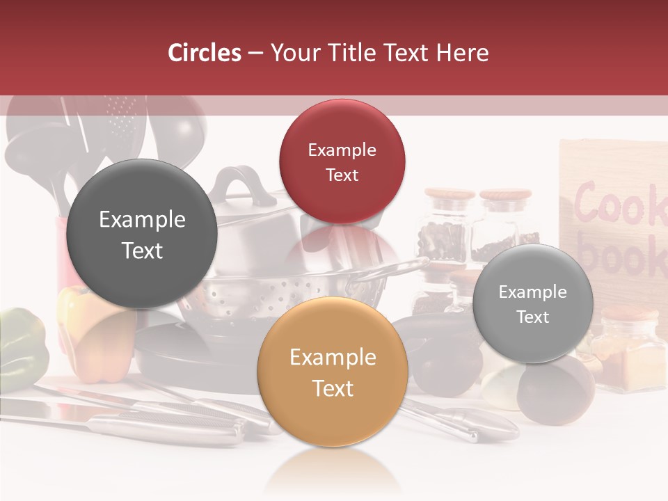 Clean Dinner White PowerPoint Template