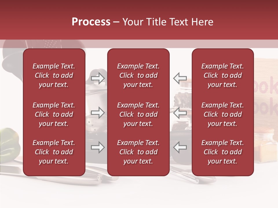 Clean Dinner White PowerPoint Template