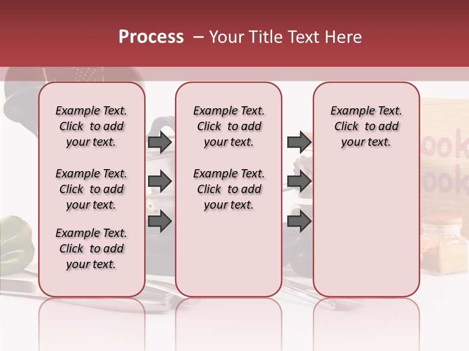 Clean Dinner White PowerPoint Template