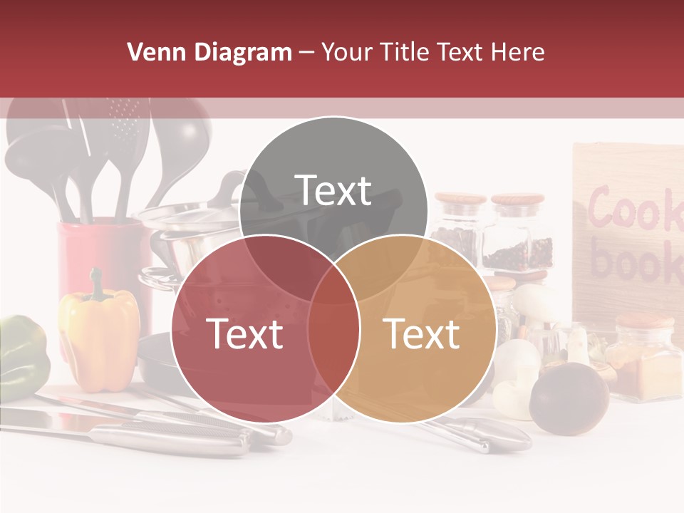 Clean Dinner White PowerPoint Template