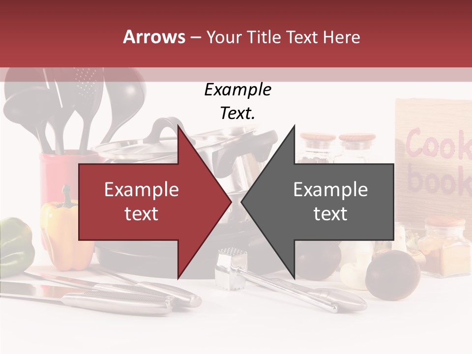 Clean Dinner White PowerPoint Template