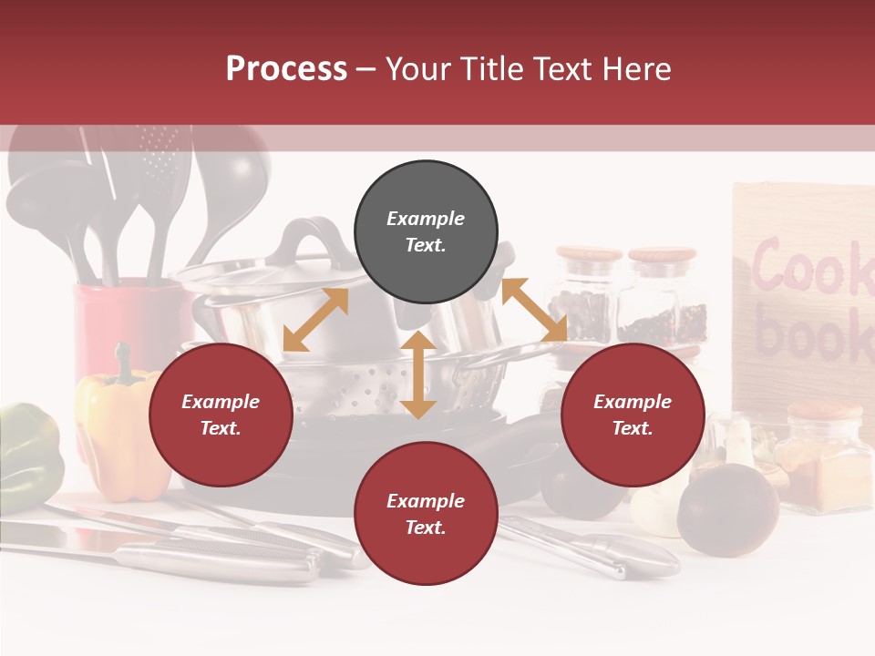 Clean Dinner White PowerPoint Template