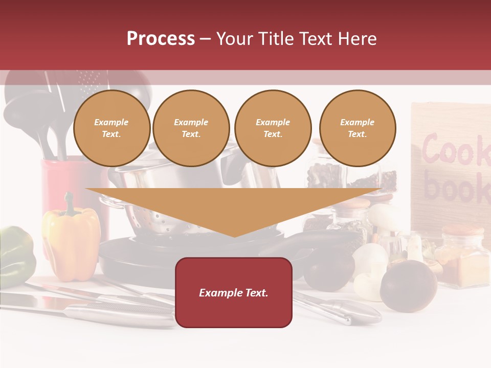 Clean Dinner White PowerPoint Template