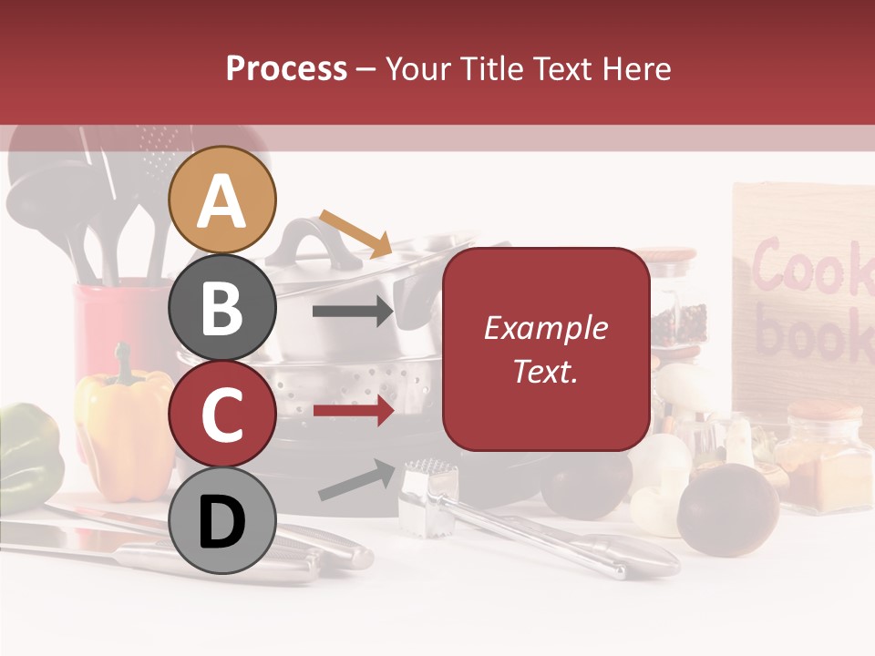 Clean Dinner White PowerPoint Template