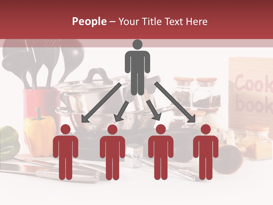 Clean Dinner White PowerPoint Template