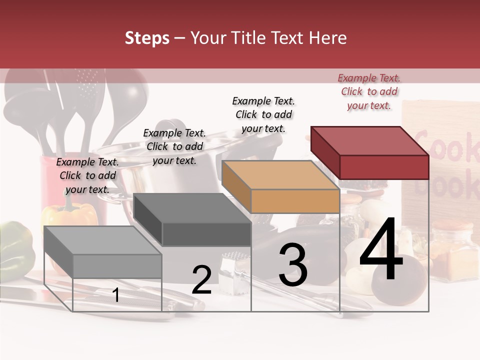 Clean Dinner White PowerPoint Template