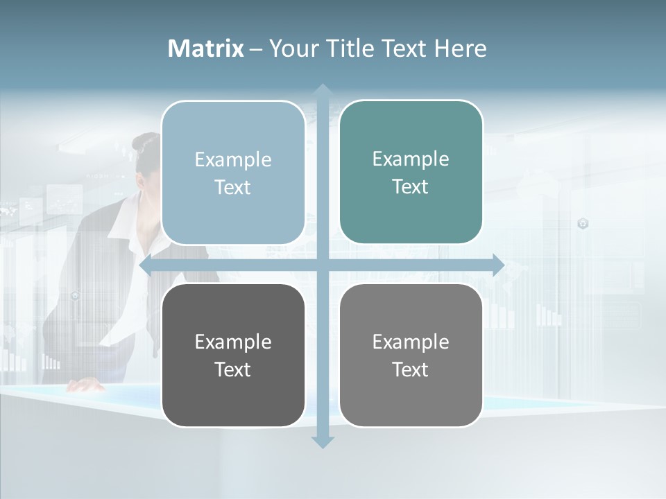 Button Tech Click PowerPoint Template