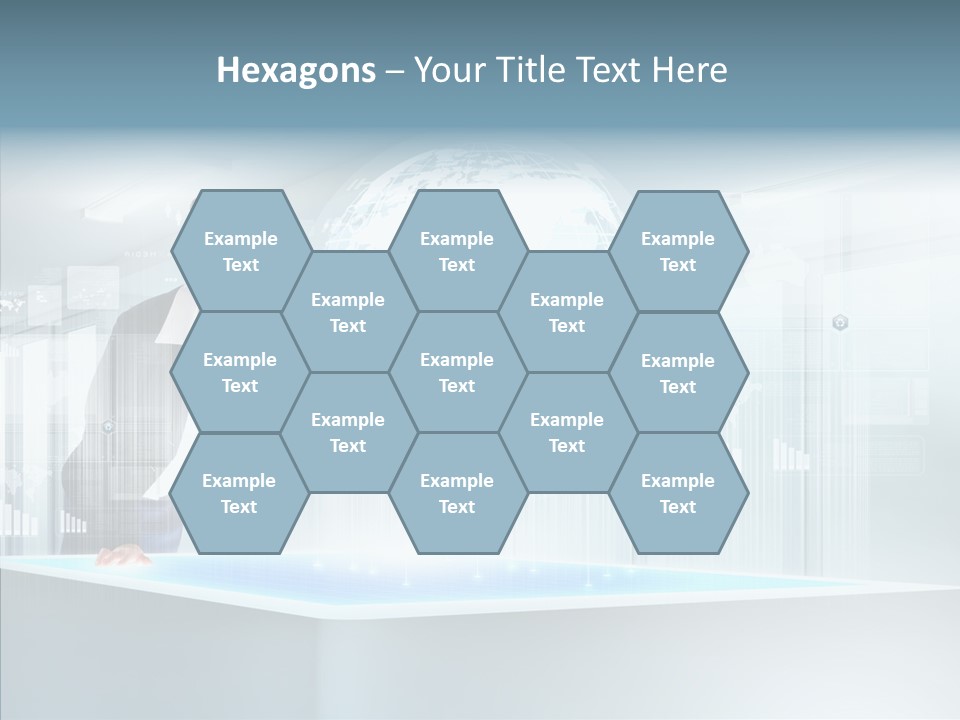 Button Tech Click PowerPoint Template