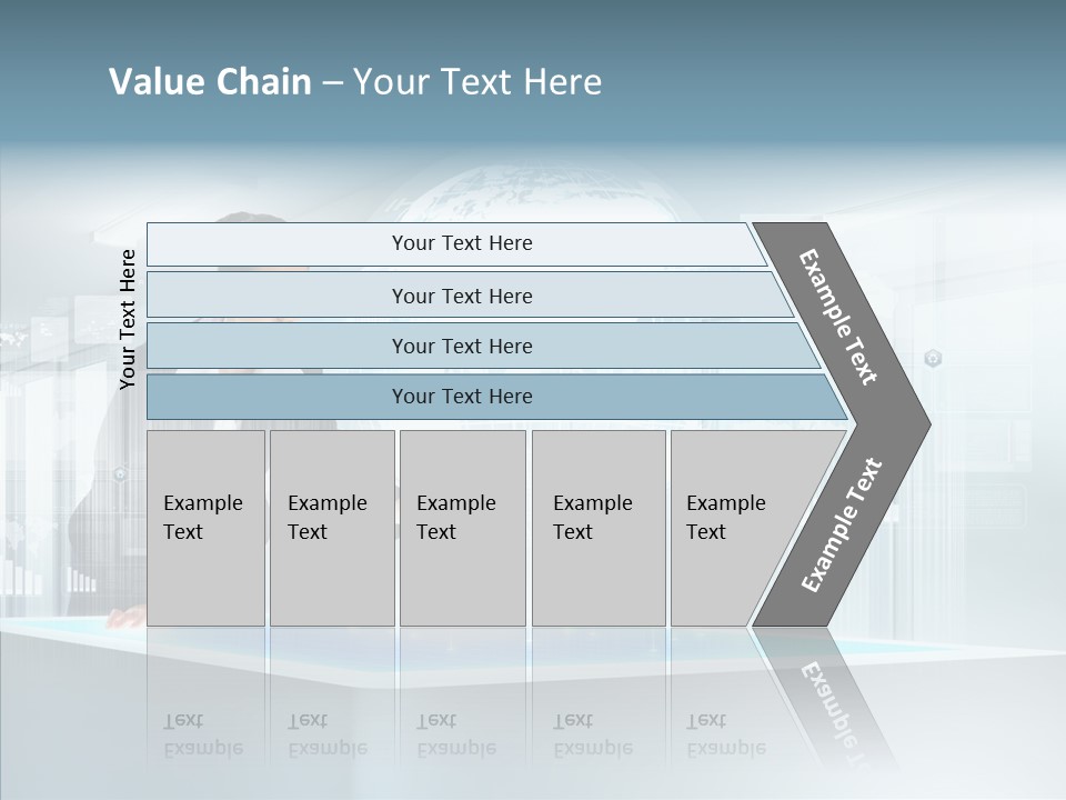 Button Tech Click PowerPoint Template