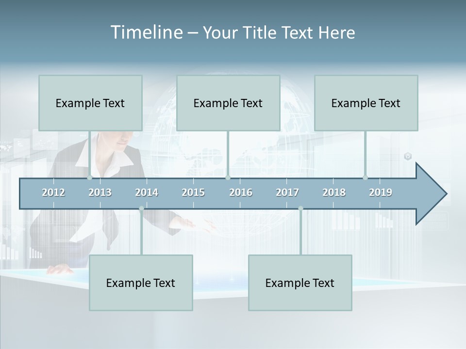Button Tech Click PowerPoint Template