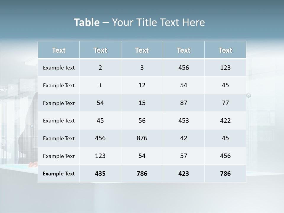 Button Tech Click PowerPoint Template