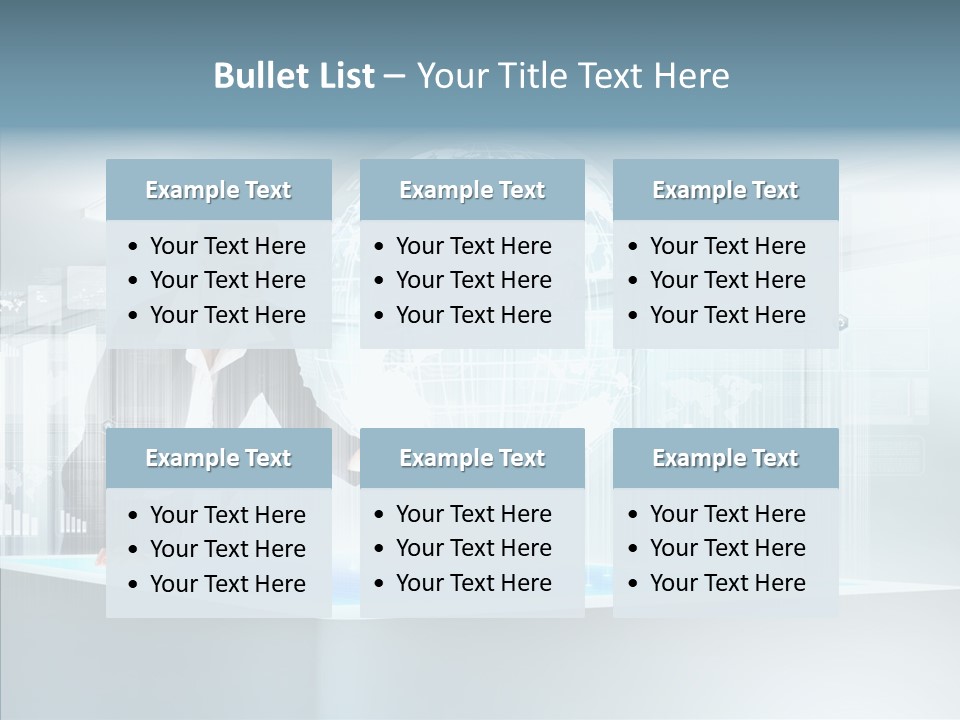 Button Tech Click PowerPoint Template