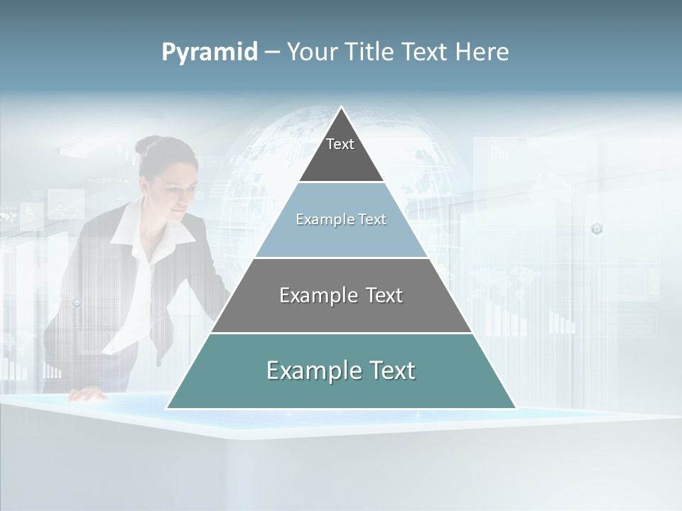 Button Tech Click PowerPoint Template