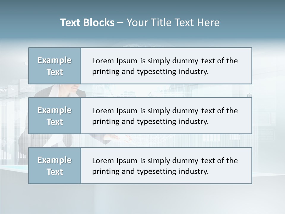 Button Tech Click PowerPoint Template