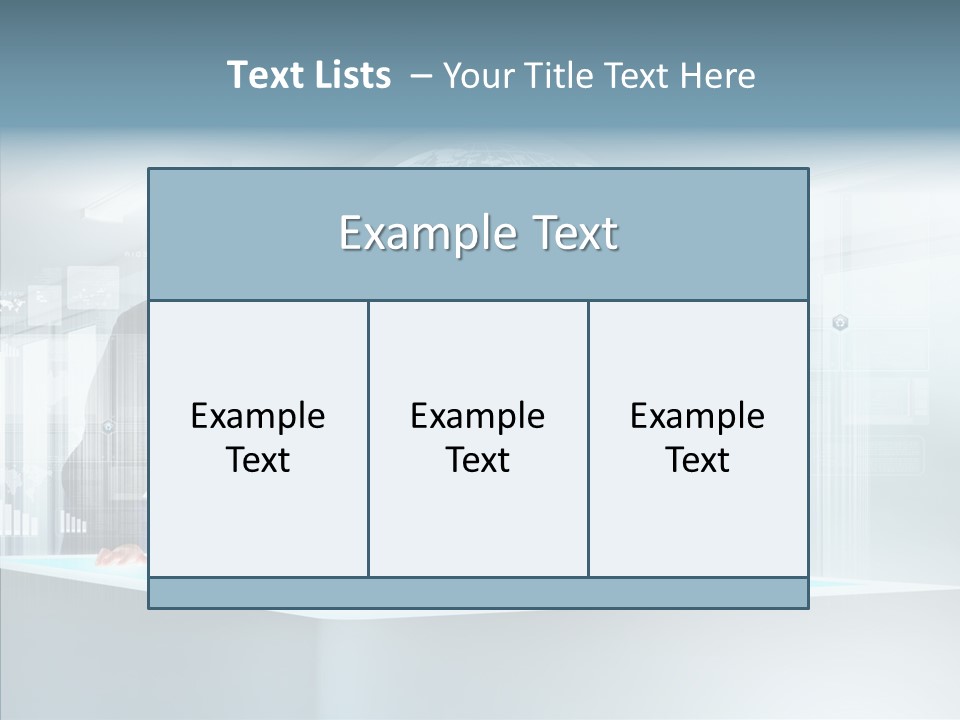 Button Tech Click PowerPoint Template