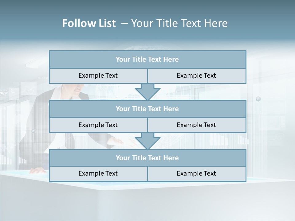 Button Tech Click PowerPoint Template