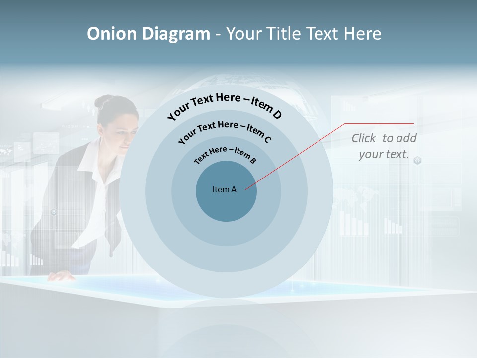 Button Tech Click PowerPoint Template