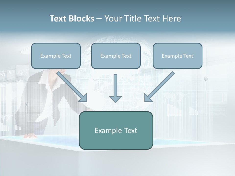Button Tech Click PowerPoint Template