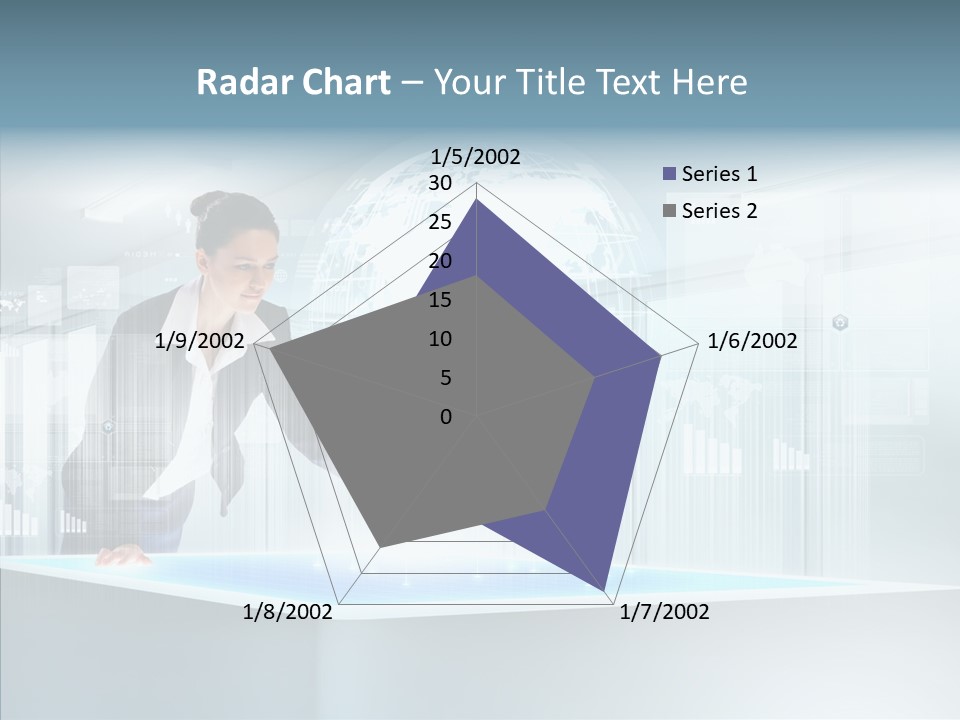 Button Tech Click PowerPoint Template
