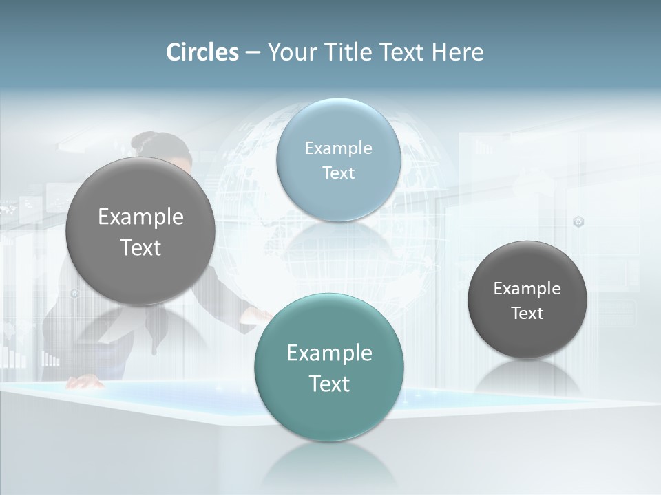 Button Tech Click PowerPoint Template