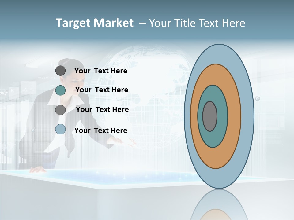 Button Tech Click PowerPoint Template