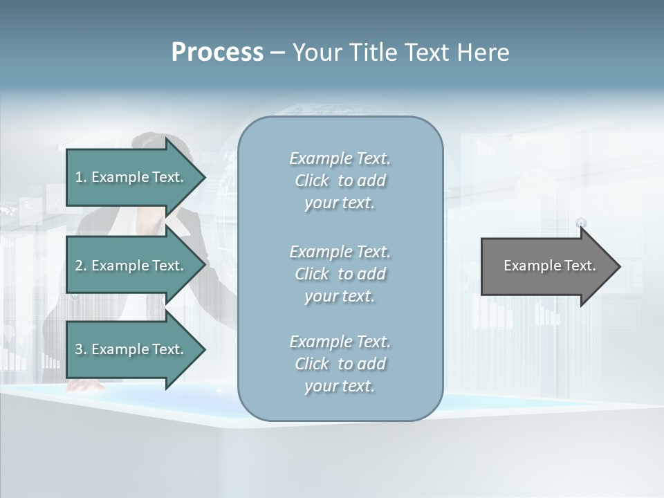 Button Tech Click PowerPoint Template