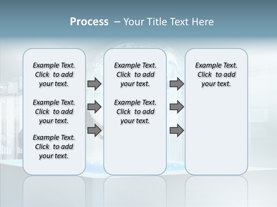 Button Tech Click PowerPoint Template