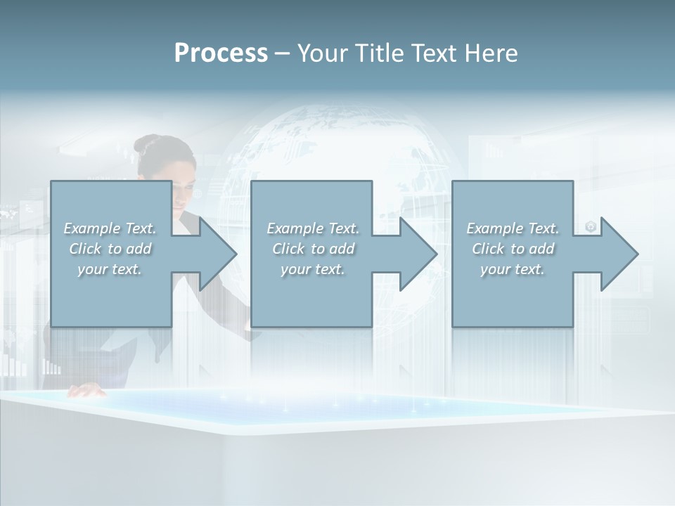 Button Tech Click PowerPoint Template
