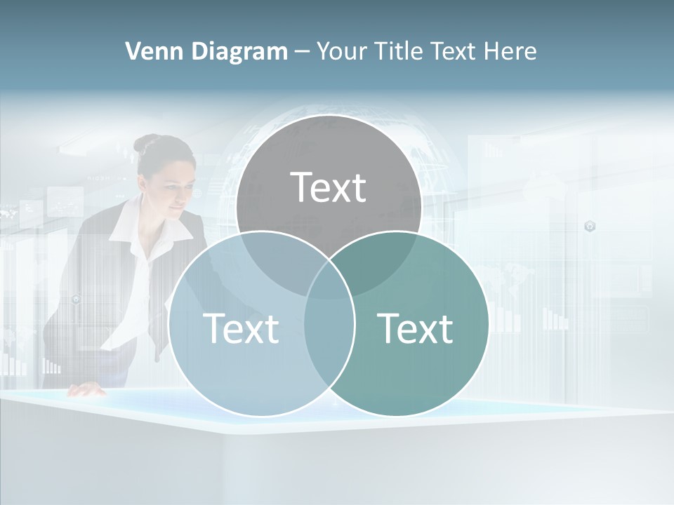 Button Tech Click PowerPoint Template