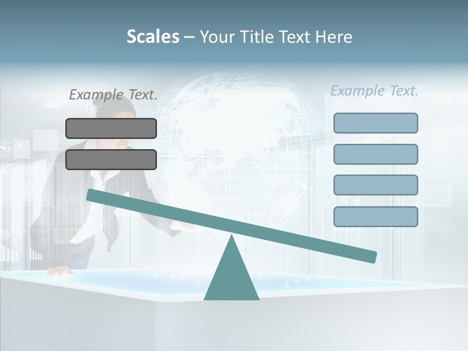 Button Tech Click PowerPoint Template