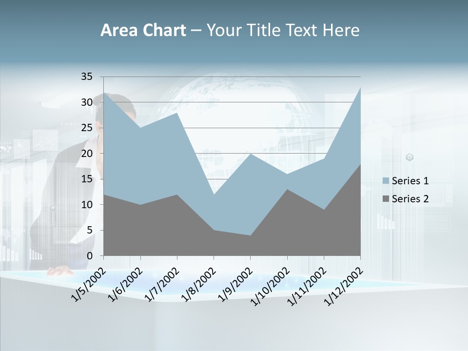 Button Tech Click PowerPoint Template