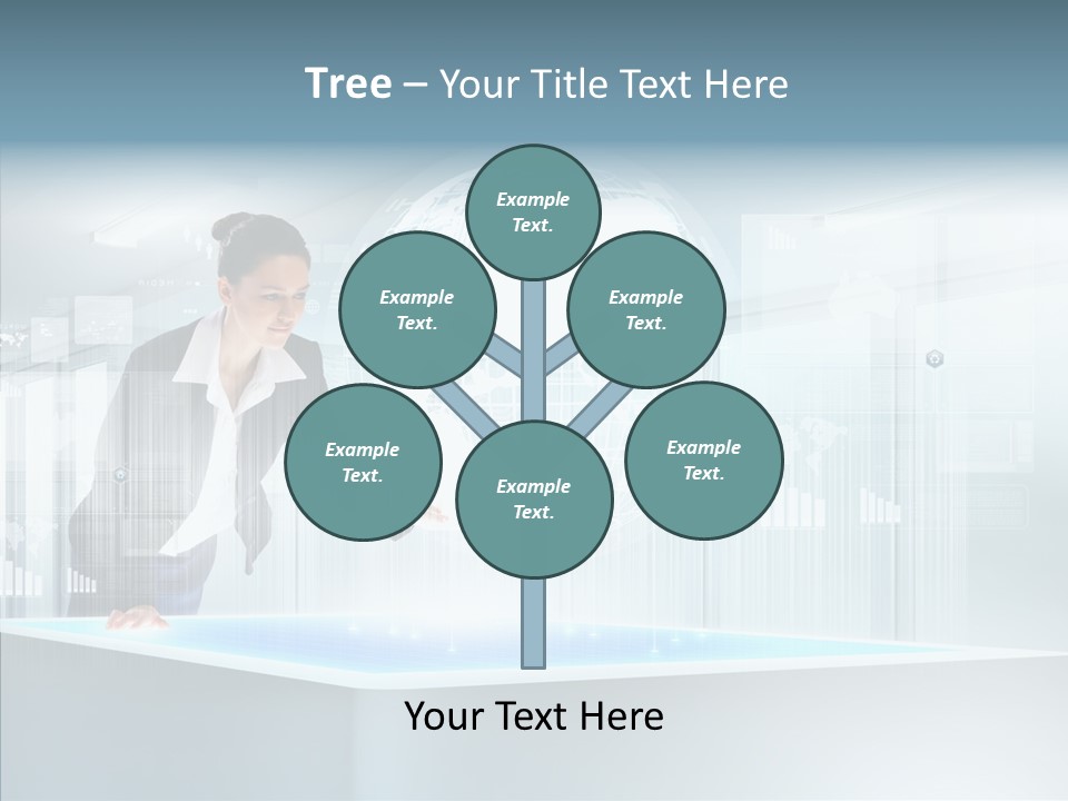 Button Tech Click PowerPoint Template