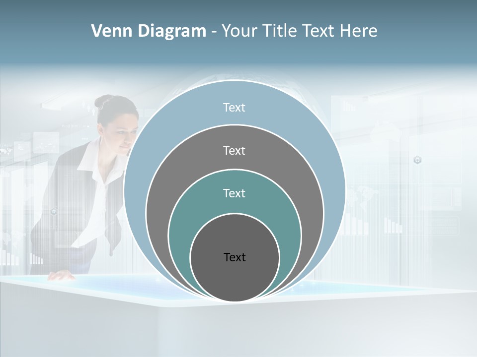 Button Tech Click PowerPoint Template